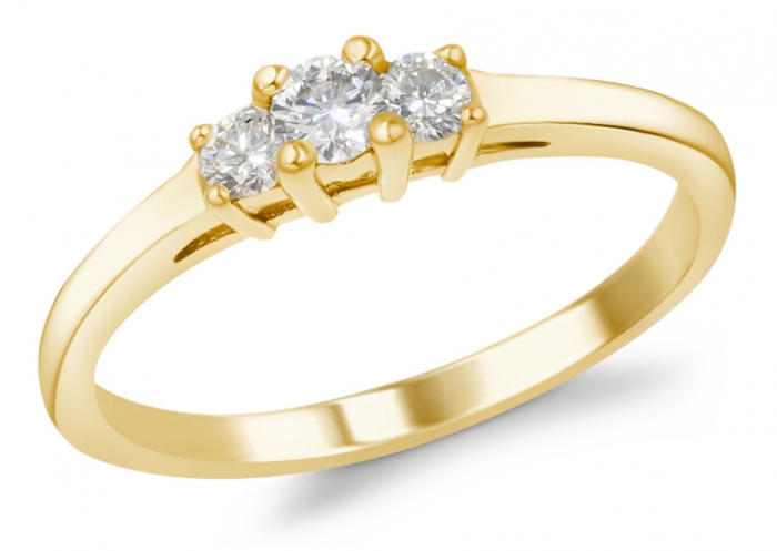 DELICATE GOLD RING - Navrathan