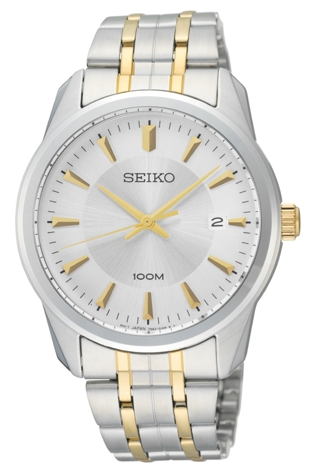 2-tone Seiko watch for men