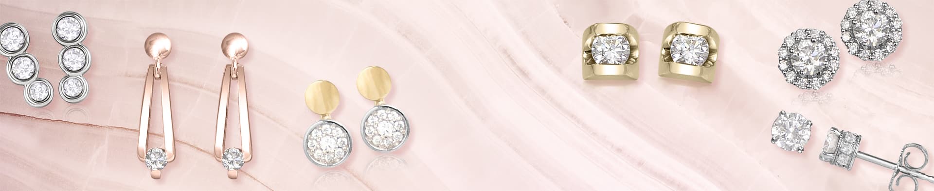 Beautiful diamond earrings for woman 